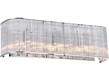 CWI Lighting Elsa 3-Light Chrome Vanity Light CWI5320W18C