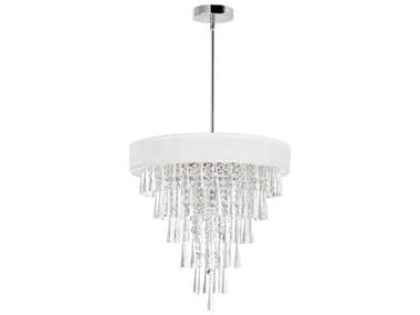 CWI Lighting Franca 8-Light Off White Chandelier CWI5523P22COFFWHITE