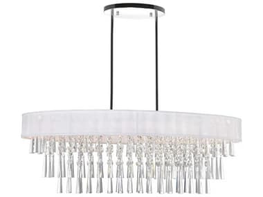 CWI Lighting Franca 8-Light Off White Island Pendant CWI5523P38COOFFWHITE