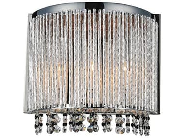 CWI Lighting Claire 3-Light Chrome Vanity Light CWI5535W12CA