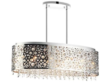 CWI Lighting Bubbles 11-Light Stainless Steel Island Pendant CWI5536P30STO