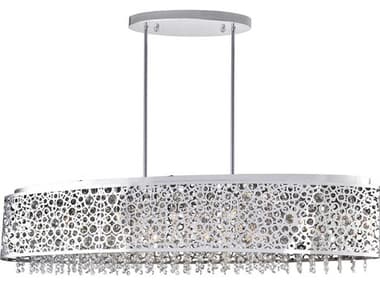 CWI Lighting Bubbles 16-Light Stainless Steel Island Pendant CWI5536P46STO