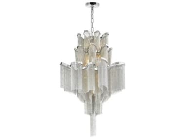 CWI Lighting Daisy 16-Light Chrome Chandelier CWI5650P24C12L