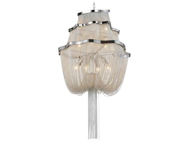 CWI Lighting Secca 9-Light Chrome Chandelier CWI5654P20C