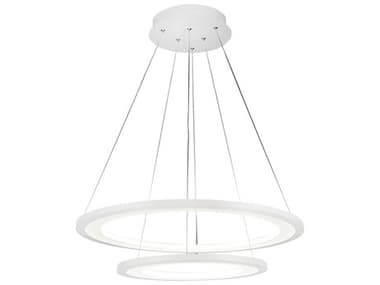 CWI Lighting Alloha White Round Pendant CWI5665P202103