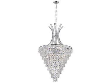 CWI Lighting Chique 12-Light Chrome Chandelier CWI5685P20C