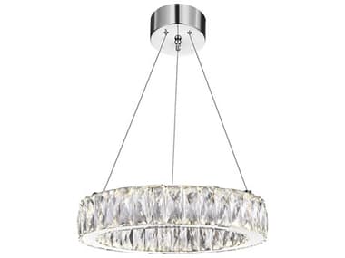 CWI Lighting Juno Chrome Round Pendant CWI5704P161601A