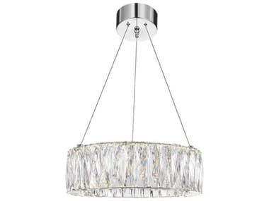 CWI Lighting Juno Chrome Round Pendant CWI5704P161601B