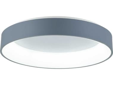 CWI Lighting Arenal Gray Round Flush Mount CWI7103C241167