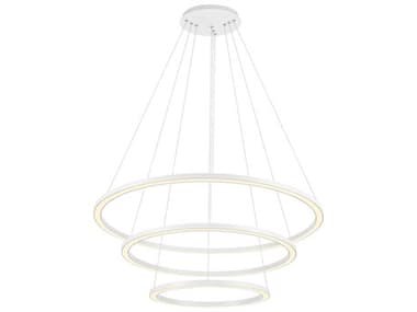 CWI Lighting Chalice White Round Tiered Pendant CWI7112P31103