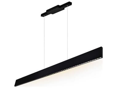 CWI Lighting Bellagio Black Linear Island Pendant CWI7145P45A101