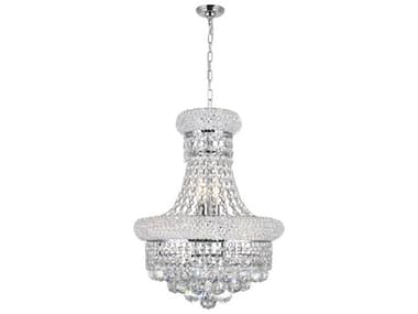 CWI Lighting Empire 6-Light Chrome Traditional Chandelier CWI8001P14C