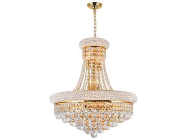 CWI Lighting Empire 14-Light Gold Traditional Chandelier CWI8001P20G