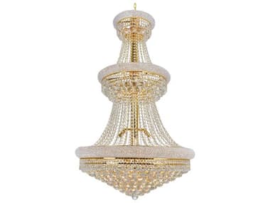 CWI Lighting Empire 32-Light Gold Traditional Chandelier CWI8001P30G