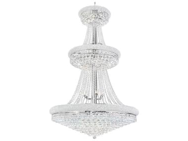 CWI Lighting Empire 34-Light Chrome Traditional Chandelier CWI8001P36C