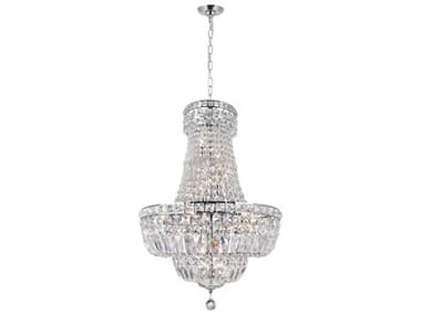 CWI Lighting Stefania 13-Light Chrome Traditional Empire Chandelier CWI8003P22C