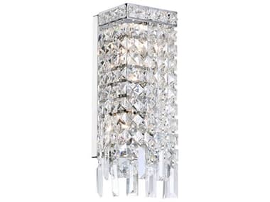 CWI Lighting Colosseum 2-Light Chrome Vanity Light CWI8031W5C