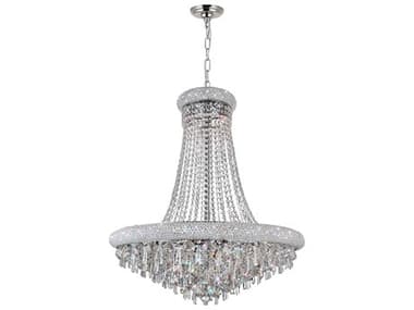 CWI Lighting Kingdom 20-Light Chrome Traditional Empire Chandelier CWI8040P36C