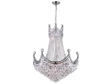 CWI Lighting Amanda 15-Light Chrome Traditional Chandelier CWI8421P28C