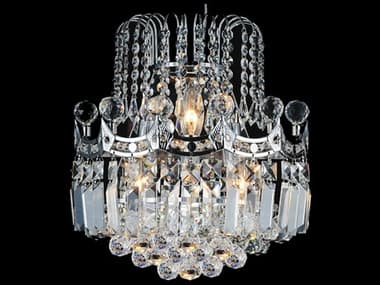 CWI Lighting Amanda 3-Light Chrome Traditional Vanity Light CWI8421W12C