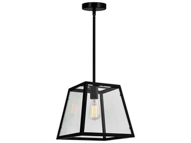 CWI Lighting Alyson 1-Light Black Mini Pendant CWI9601P121101