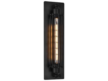 CWI Lighting Kiera 1-Light Black Wall Sconce CWI9613W41101