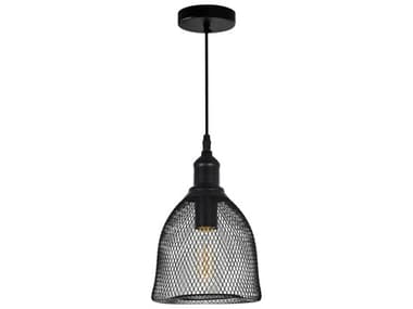 CWI Lighting Drea 1-Light Black Mini Pendant CWI9638P71101