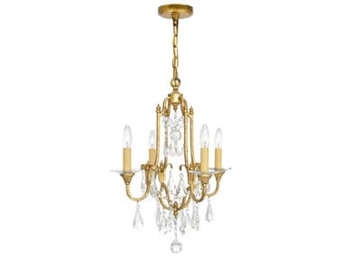 CWI Lighting Electra 4-Light Oxidized Bronze Traditional Candelabra Chandelier CWI9836P174125