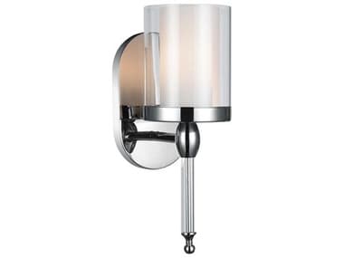 CWI Lighting Maybelle 1-Light Chrome Wall Sconce CWI9851W51601