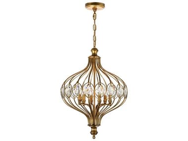 CWI Lighting Altair 6-Light Antique Bronze Traditional Pendant CWI9935P196182