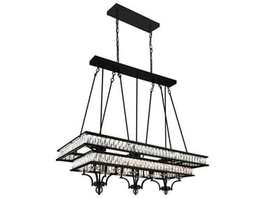 CWI Lighting Shalia 20-Light Black Island Pendant CWI9972P4720101