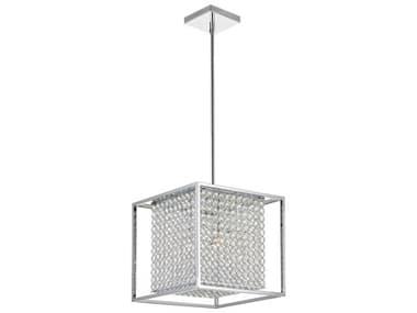 CWI Lighting Cube 3-Light Chrome Mini Pendant CWIQS8381P12CS