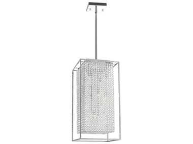 CWI Lighting Cube 11-Light Chrome Pendant CWIQS8381P14CRC