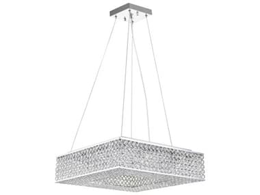 CWI Lighting Dannie 8-Light Chrome Pendant CWIQS8391P14CS