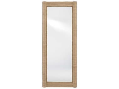 Currey & Company Vilmar Natural Rectangular Floor Mirror CY10000043