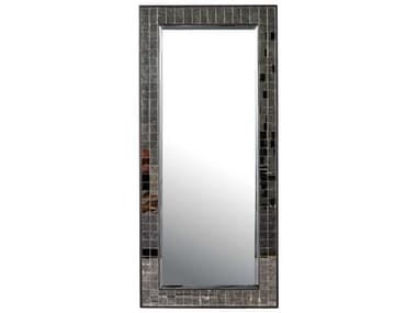 Currey & Company Mosaico Ebony Floor Wall Mirror CY10000167
