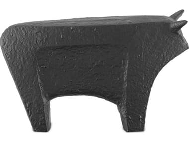 Currey & Company Sampson Textured Matte Black Sculpture CY12000062