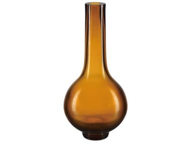 Currey & Company Imperial Amber Peking Long Neck Vase CY12000679