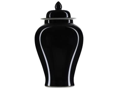 Currey & Company Imperial Black Temple Jar CY12000688