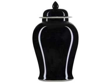 Currey & Company Imperial Black Temple Jar CY12000689