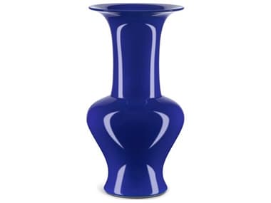 Currey & Company Imperial Ocean Blue Corolla Vase CY12000695
