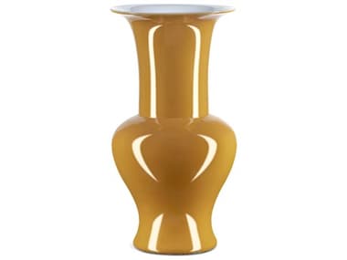 Currey & Company Imperial Yellow Corolla Vase CY12000697