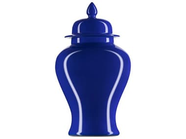 Currey & Company Imperial Ocean Blue 16'' High Temple Jar CY12000698