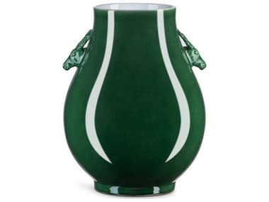 Currey & Company Imperial Green Deer Ears Vase CY12000702