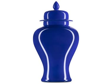 Currey & Company Imperial Ocean Blue 18'' High Temple Jar CY12000706
