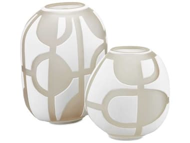 Currey & Company Art Decortif Vase Set of 2 CY12000814