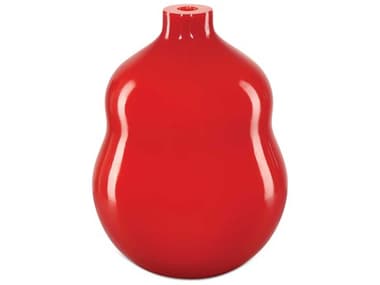 Currey & Company Bittersweet Coral Orange Peking Double Gourd Vase CY12000922