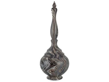 Currey & Company Marbleized Short Turret Box CY12001051