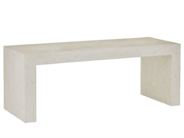 Currey & Company Carson 48" Ivory Terrazzo Beige Accent Bench CY20000040