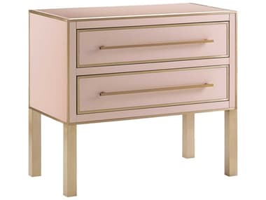 urrey & Company Arden Pink Hardwood Accent Chest CY30000029